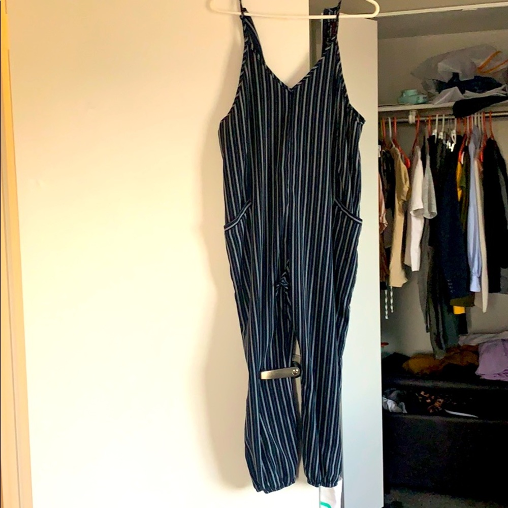 Striped blue Jumpsuit